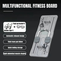 Abdominal Exercise Board Fitness Board Automatic Rebound Leg & Arm Toner Multifunctional Pilates Reformer Set Fitness Equipment